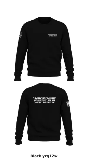 14th District  Store 1 Core Men's Crewneck Performance Sweatshirt - yzq12w
