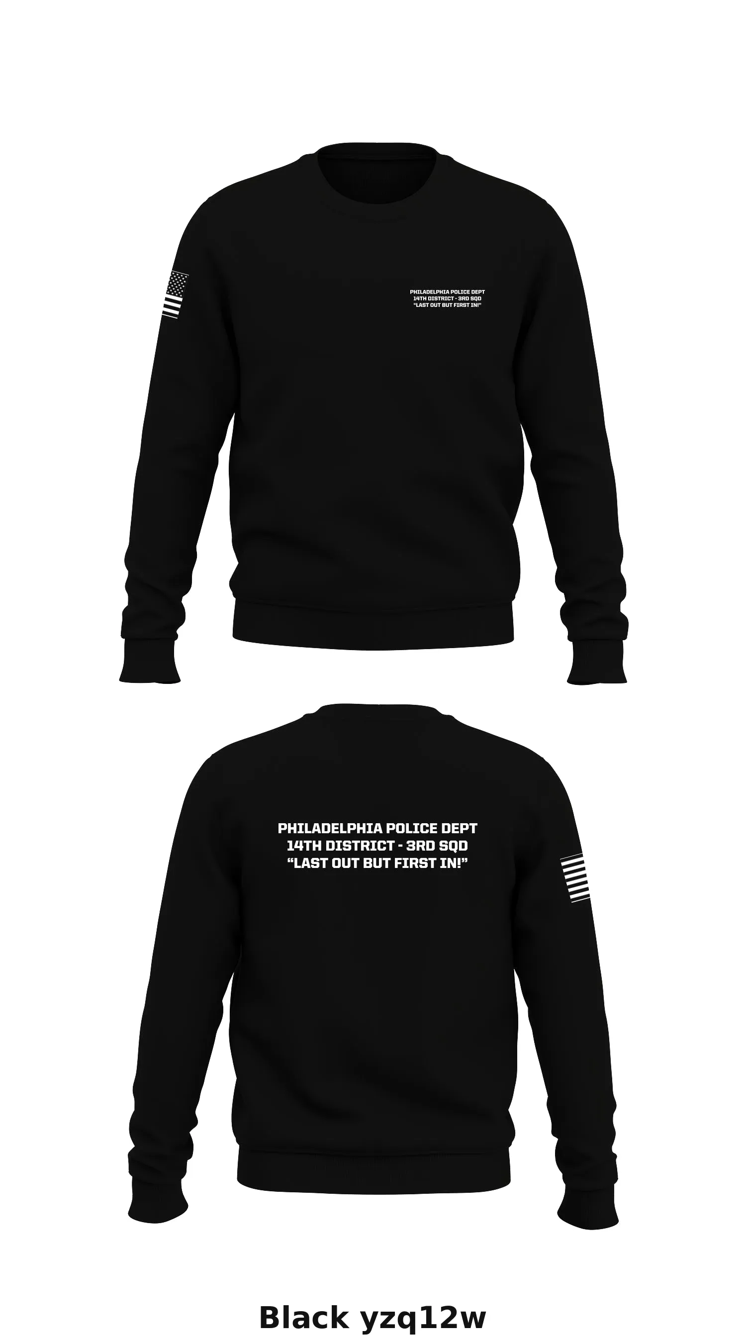 14th District  Store 1 Core Men's Crewneck Performance Sweatshirt - yzq12w