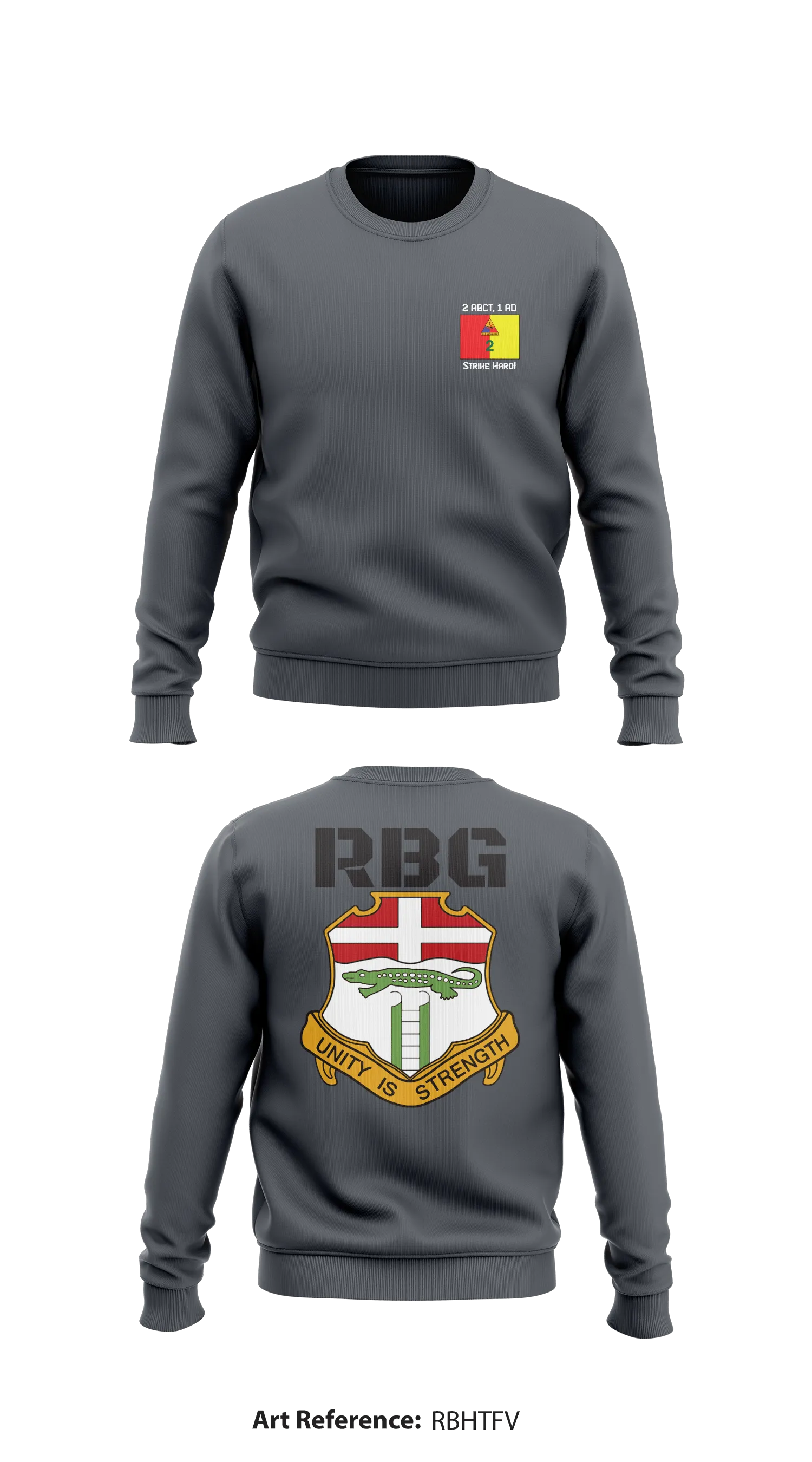 2/1 1-6 IN Store 1 Core Men's Crewneck Performance Sweatshirt - RBhTFV