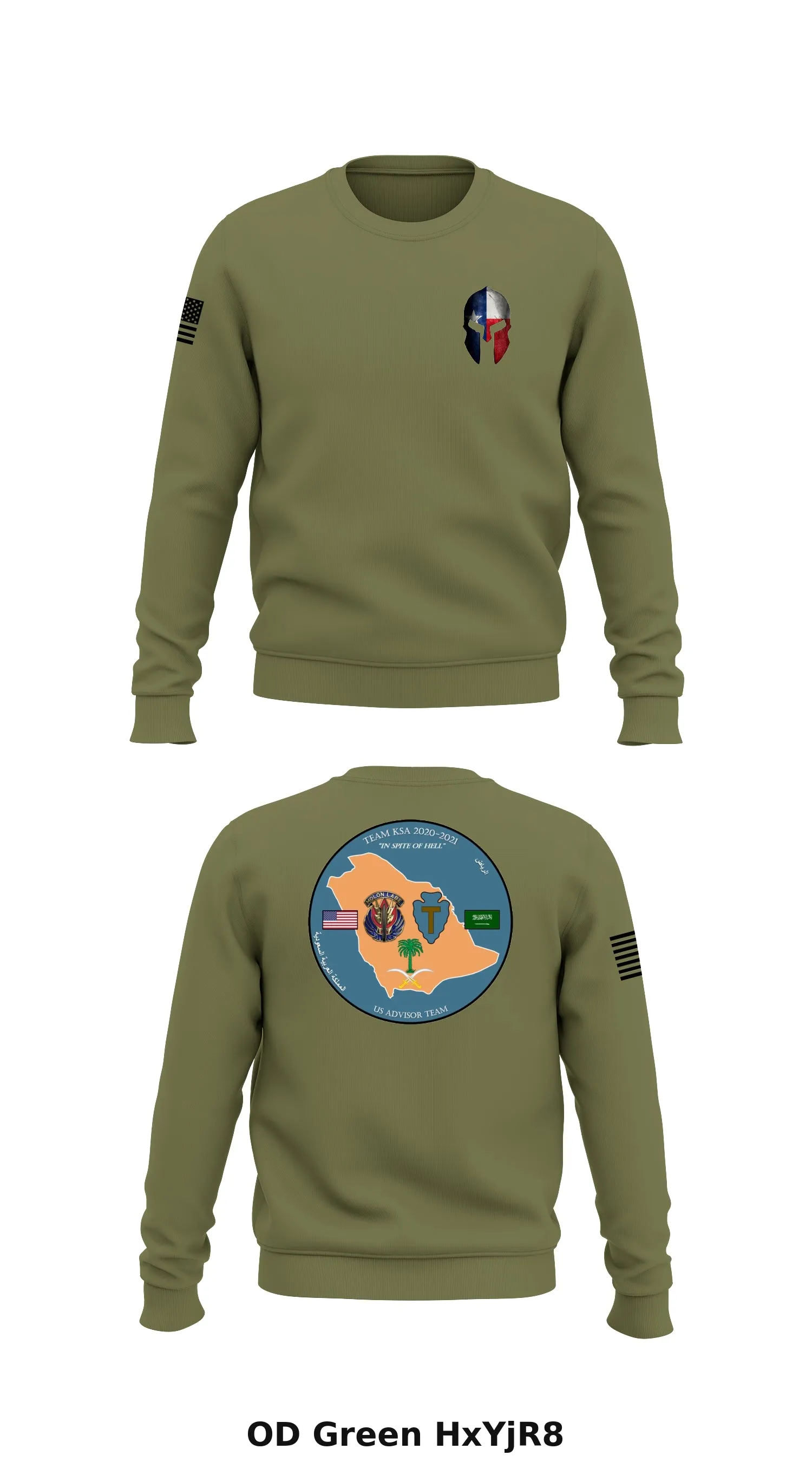 36ID Store 1 Core Men's Crewneck Performance Sweatshirt - HxYjR8