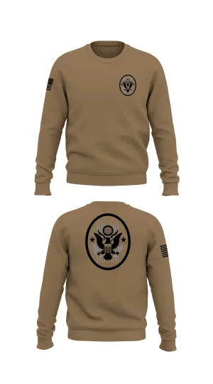 43RD CST Store 1 Core Men's Crewneck Performance Sweatshirt - 86102740526