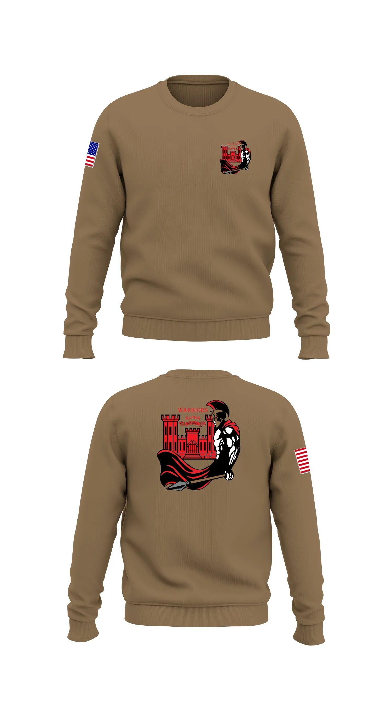 A Company, 10 BEB Store 1 Core Men's Crewneck Performance Sweatshirt - 94833694314