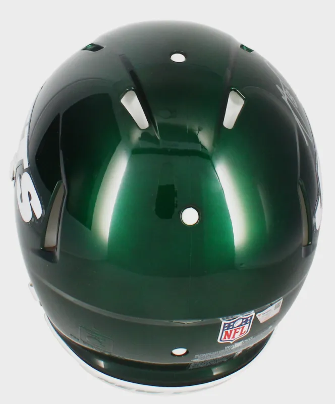 Aaron Rodgers Autographed New York Jets Authentic Speed Helmet Fanatics