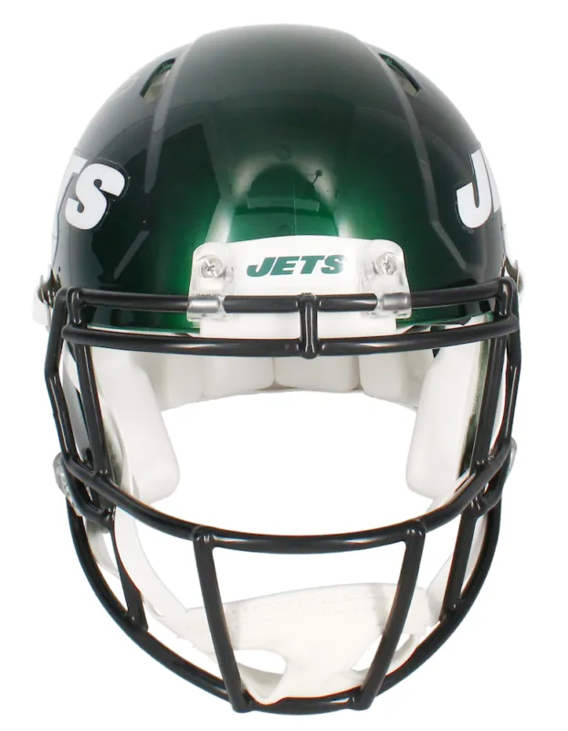 Aaron Rodgers Autographed New York Jets Authentic Speed Helmet Fanatics