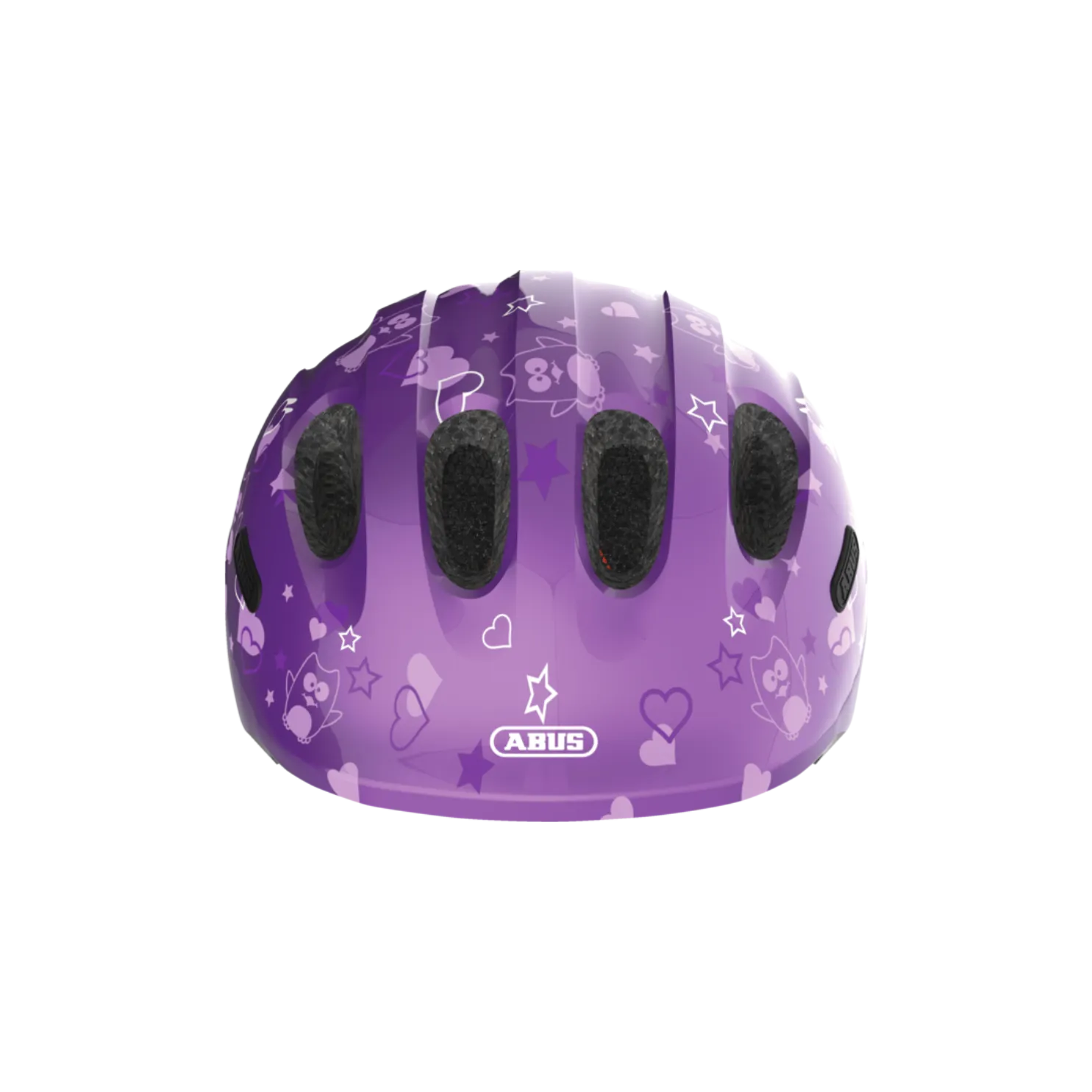 Abus Smiley 2.0 Kids Helmet - Purple Star