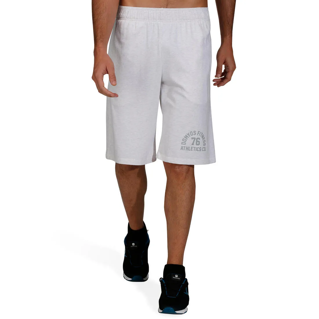 Active Long Fitness Print Shorts