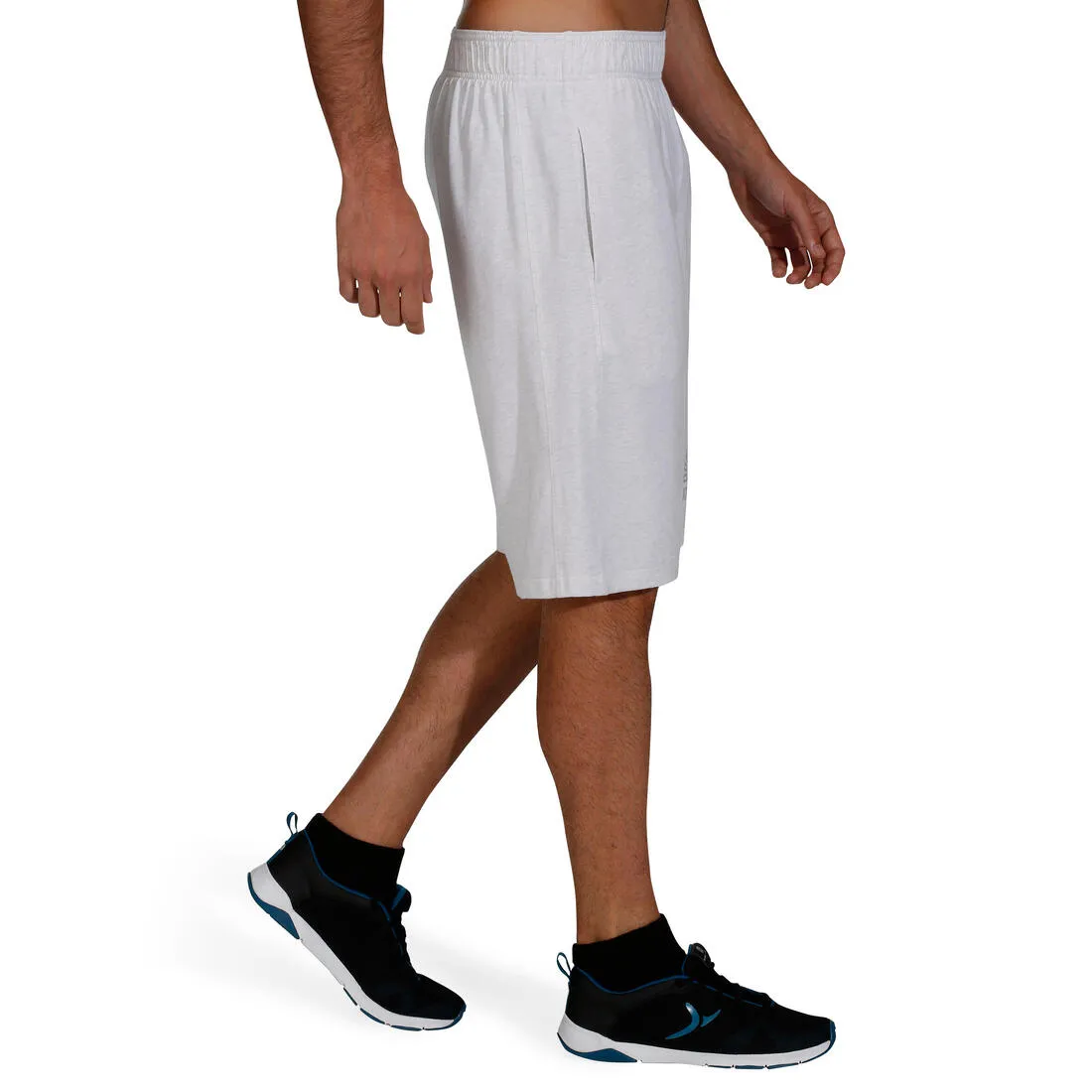 Active Long Fitness Print Shorts