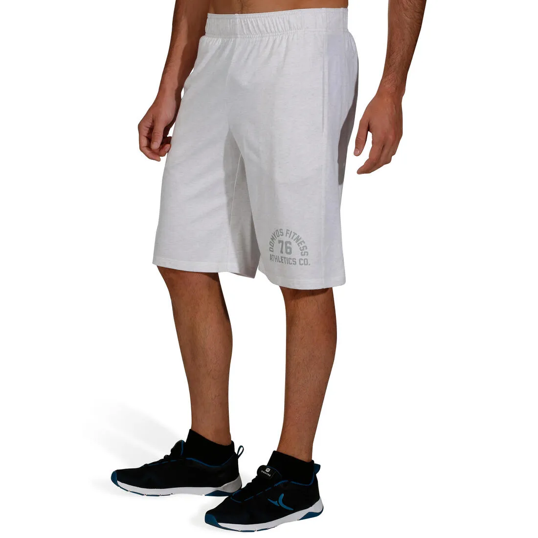 Active Long Fitness Print Shorts