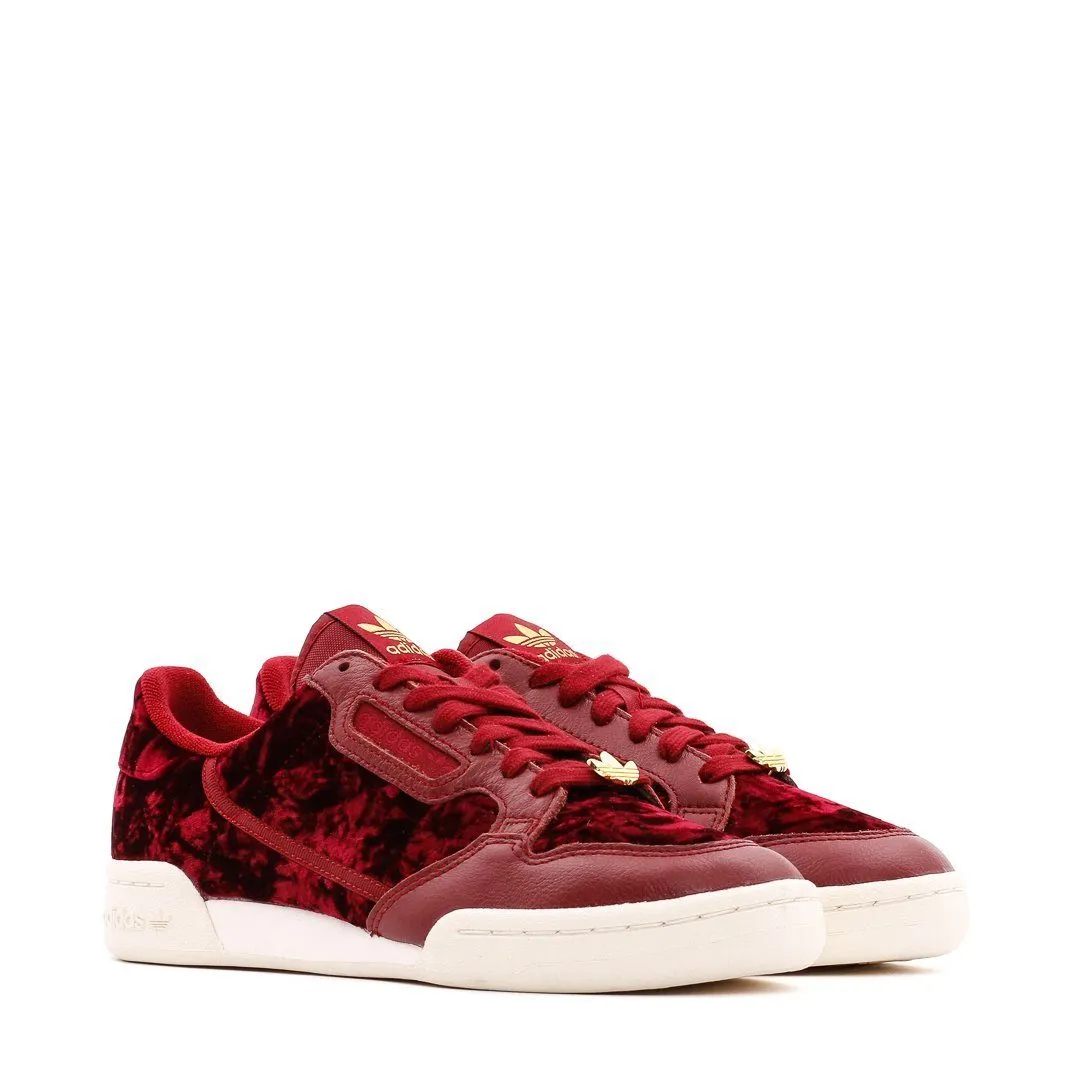 Adidas Originals Velvet Pack Continental 80 Collegiate Burgundy Men EH0173
