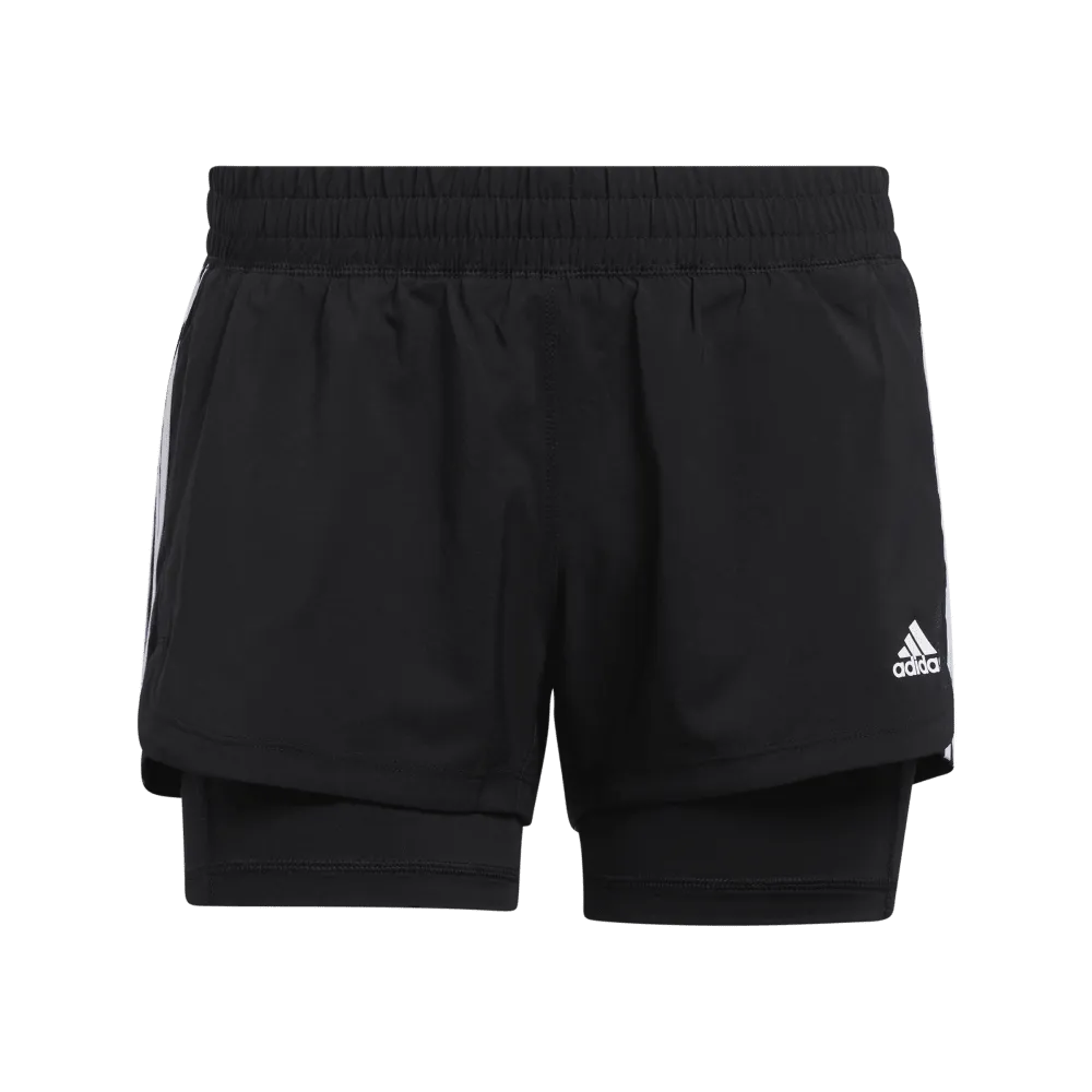 adidas Pacer 3-Stripes 2In1 Womens Shorts