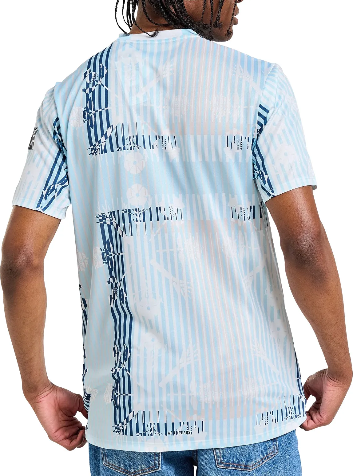 adidas Team GB Short Sleeve Mens Training Top - Blue