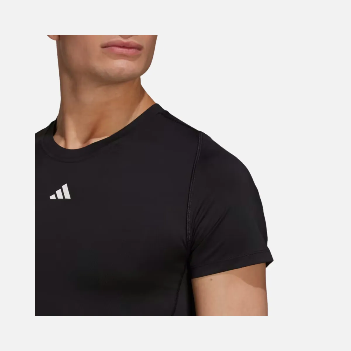 Adidas Techfit Men's Training T-shirt -Black