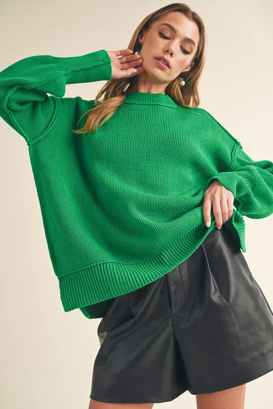 Aemi   Co Ina Oversized Sweater
