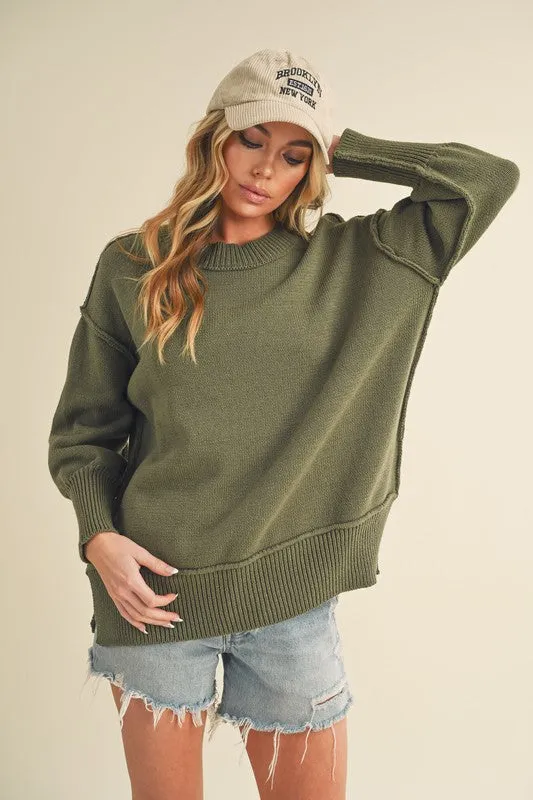 Aemi   Co Ina Oversized Sweater