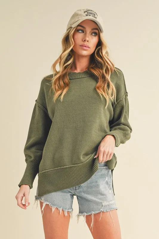 Aemi   Co Ina Oversized Sweater