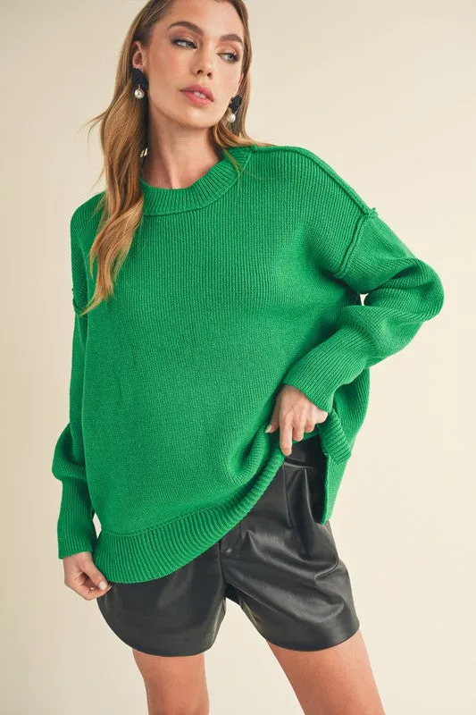 Aemi   Co Ina Oversized Sweater