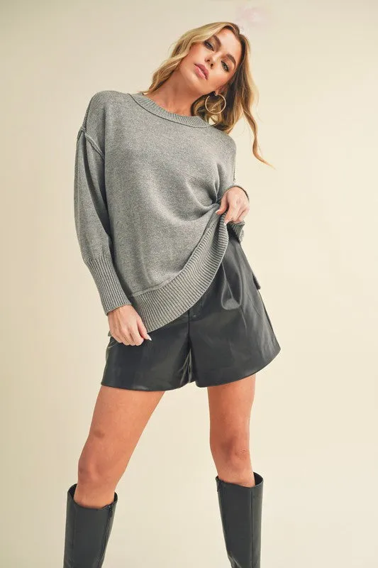 Aemi   Co Ina Oversized Sweater