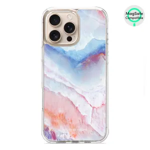 Almond Coast - iPhone 16 Pro Max Clear Bumper MagSafe Case
