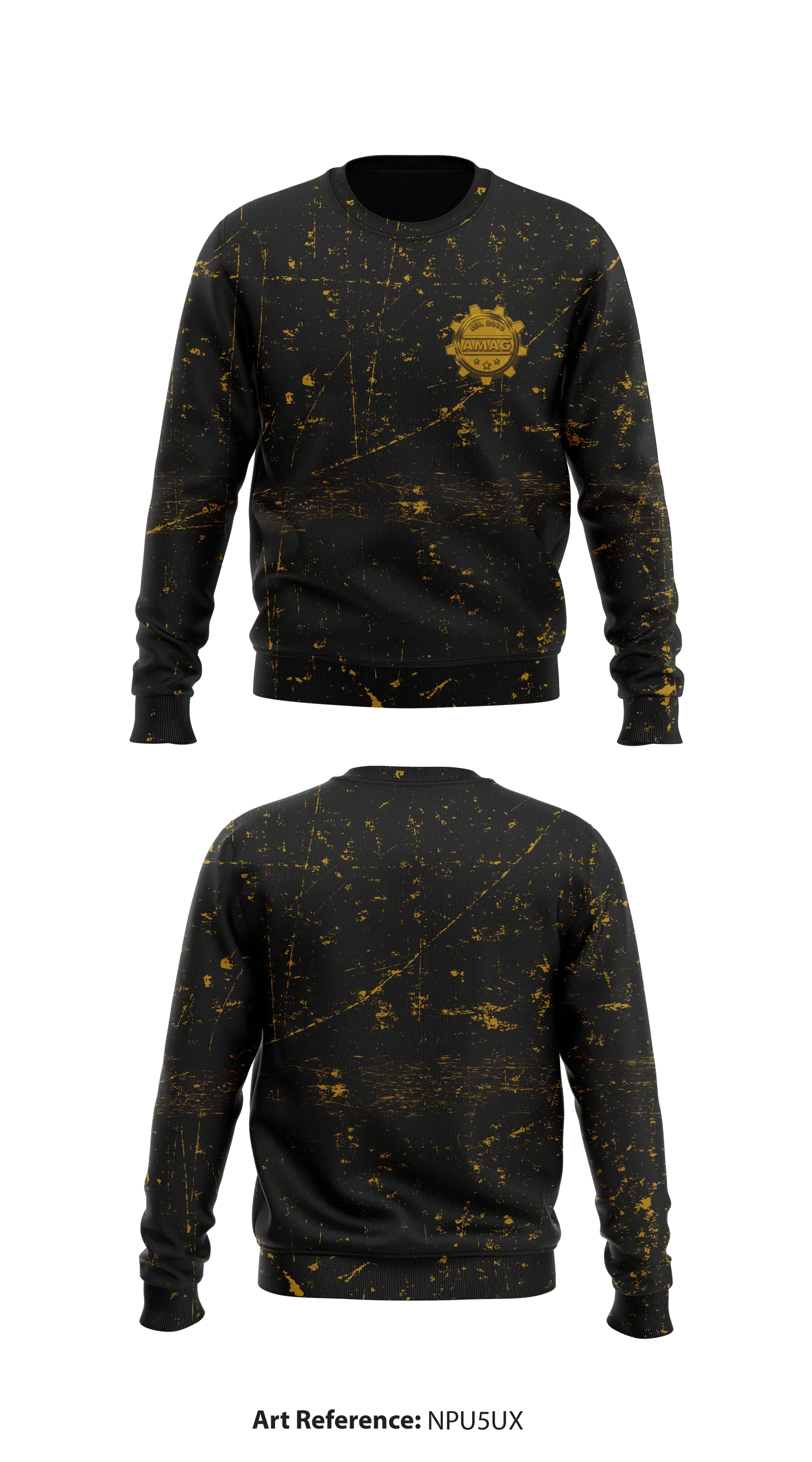 AMAG Core Men's Crewneck Performance Sweatshirt - nPU5Ux