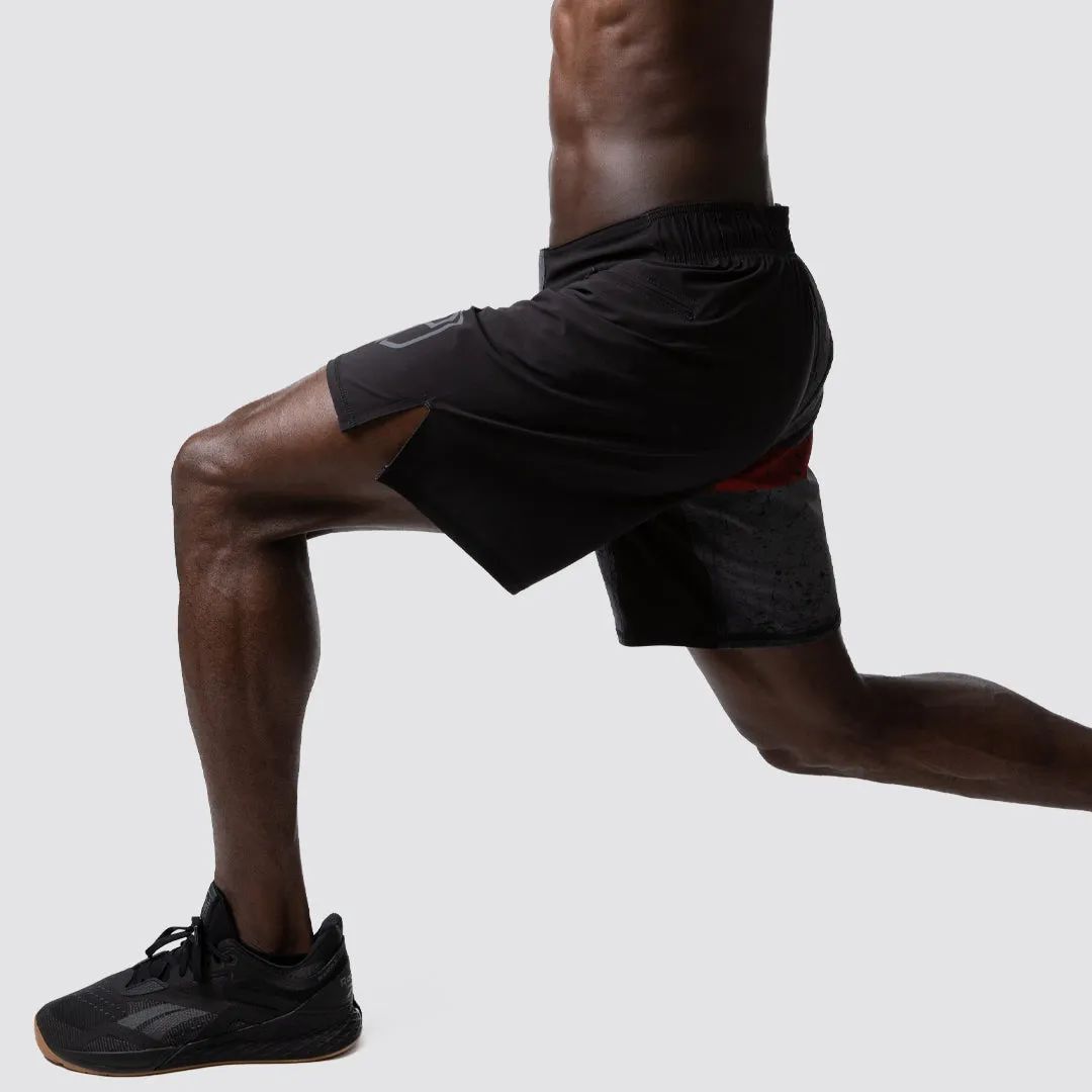 American Defender Short Velcro 3.0 (Canada-Thin Red Line)