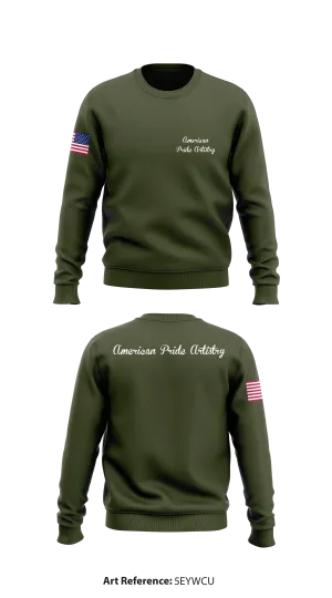 American Pride Artistry Store 1 Core Men's Crewneck Performance Sweatshirt - 5eywCU