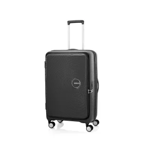 American Tourister Curio Book Opening 75cm Suitcase Black