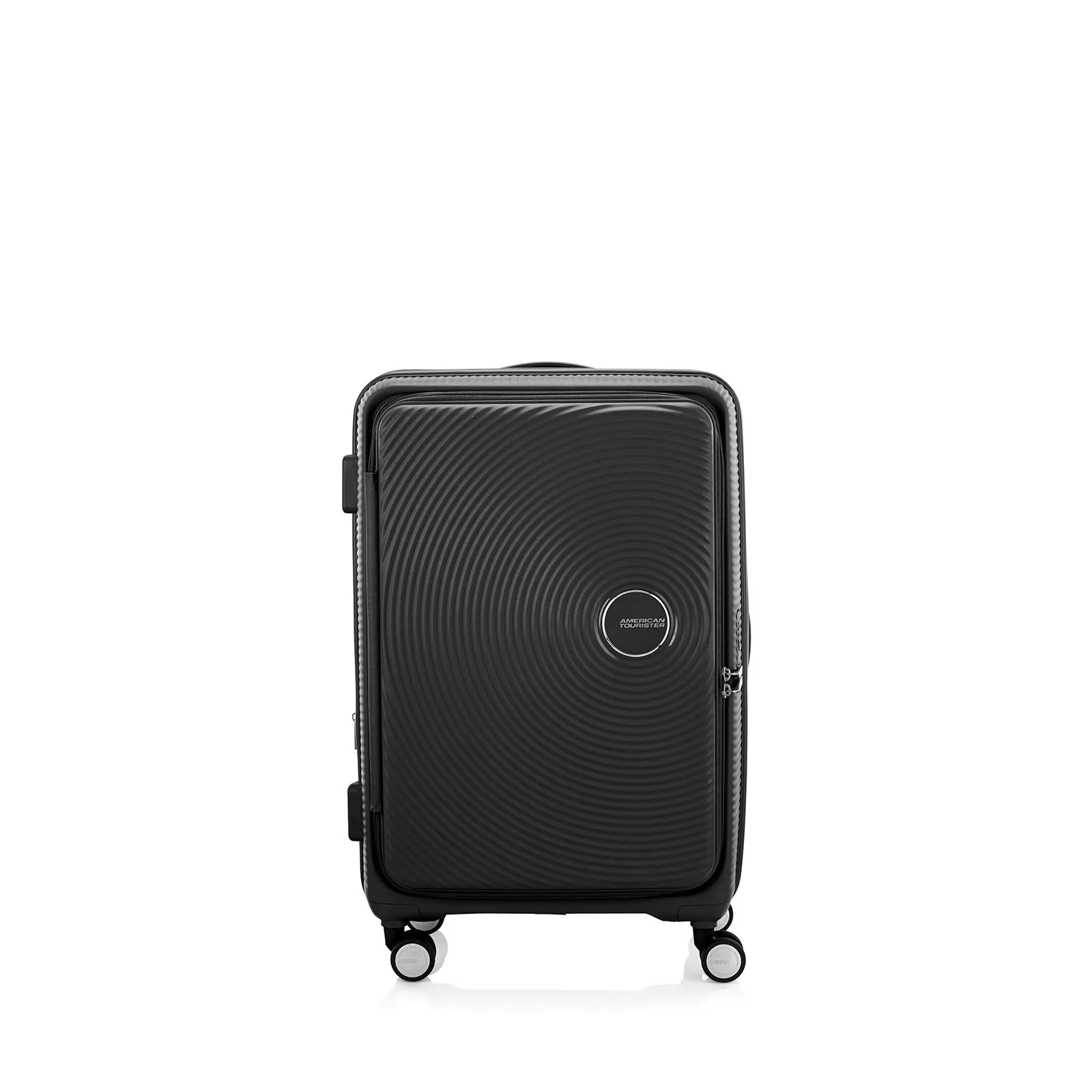 American Tourister Curio Book Opening 75cm Suitcase Black