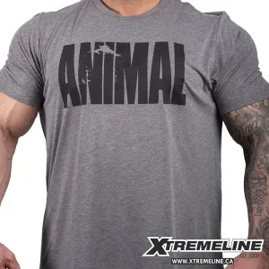 Animal Pak Iconic Heather Grey Tee