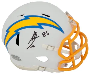 Antonio Gates Signed Chargers Riddell Speed Mini Helmet - (SCHWARTZ SPORTS COA)