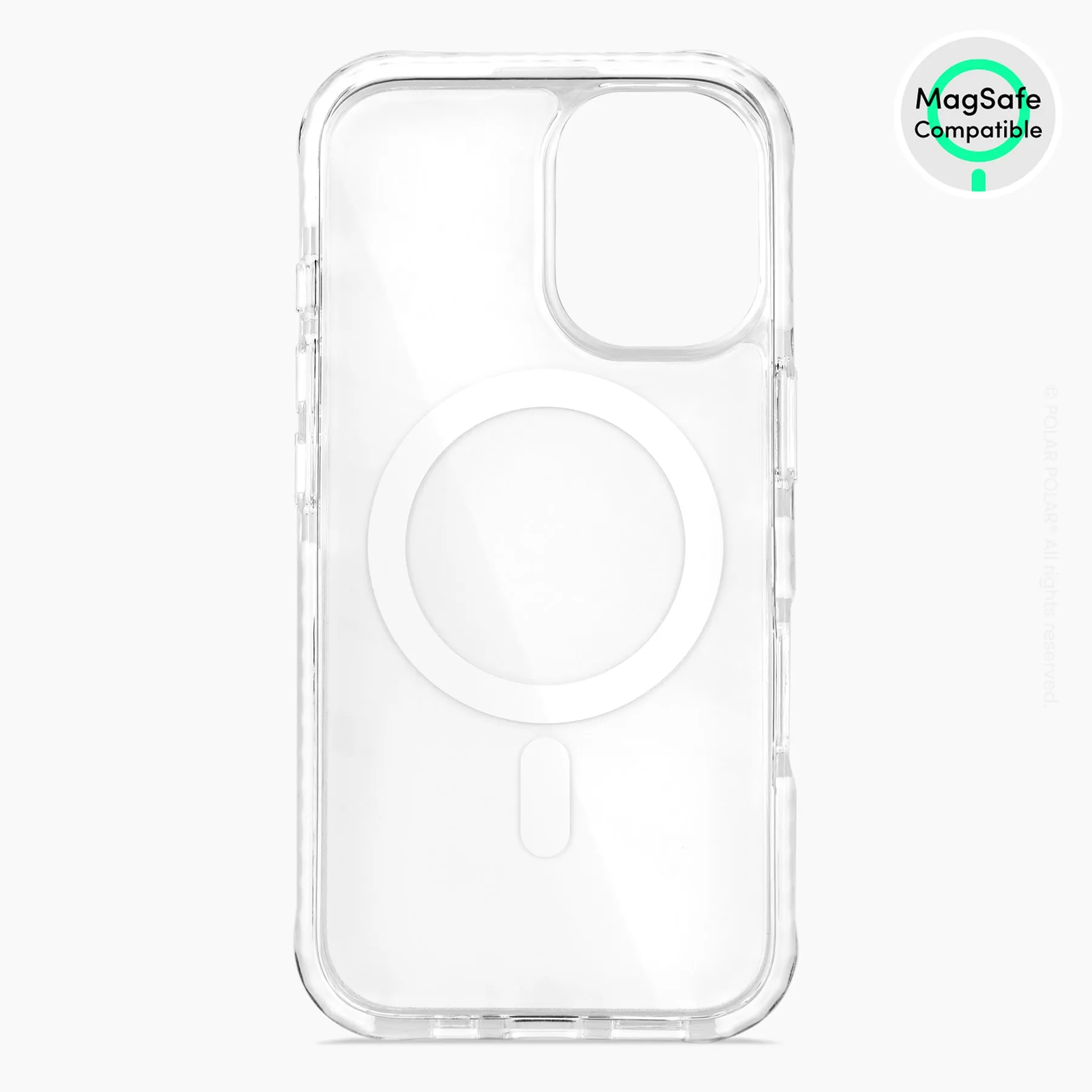 Arctic Ocean - iPhone 16 Clear Bumper MagSafe Case