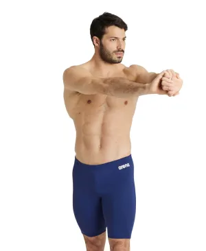 Arena Performance Men's Solid Team Jammer - Navy-White
