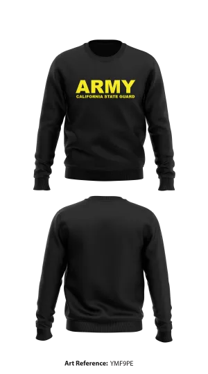 ARMY California State Guard Store 1 Core Men's Crewneck Performance Sweatshirt - yMF9pE