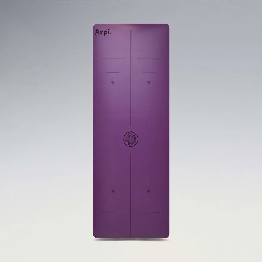 ARPI - The Essential Yoga mat Purple 1.5mm & 4.5mm
