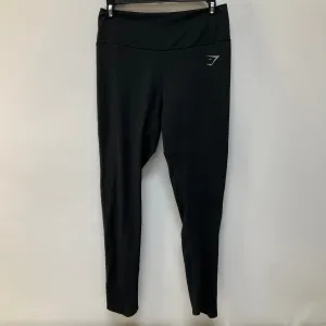 Athletic Leggings By Gym Shark In Black, Size: L