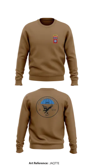 B Co, 307th AEB, 3BCT, 82nd ABN DIV Store 1 Core Men's Crewneck Performance Sweatshirt - JAqtTE