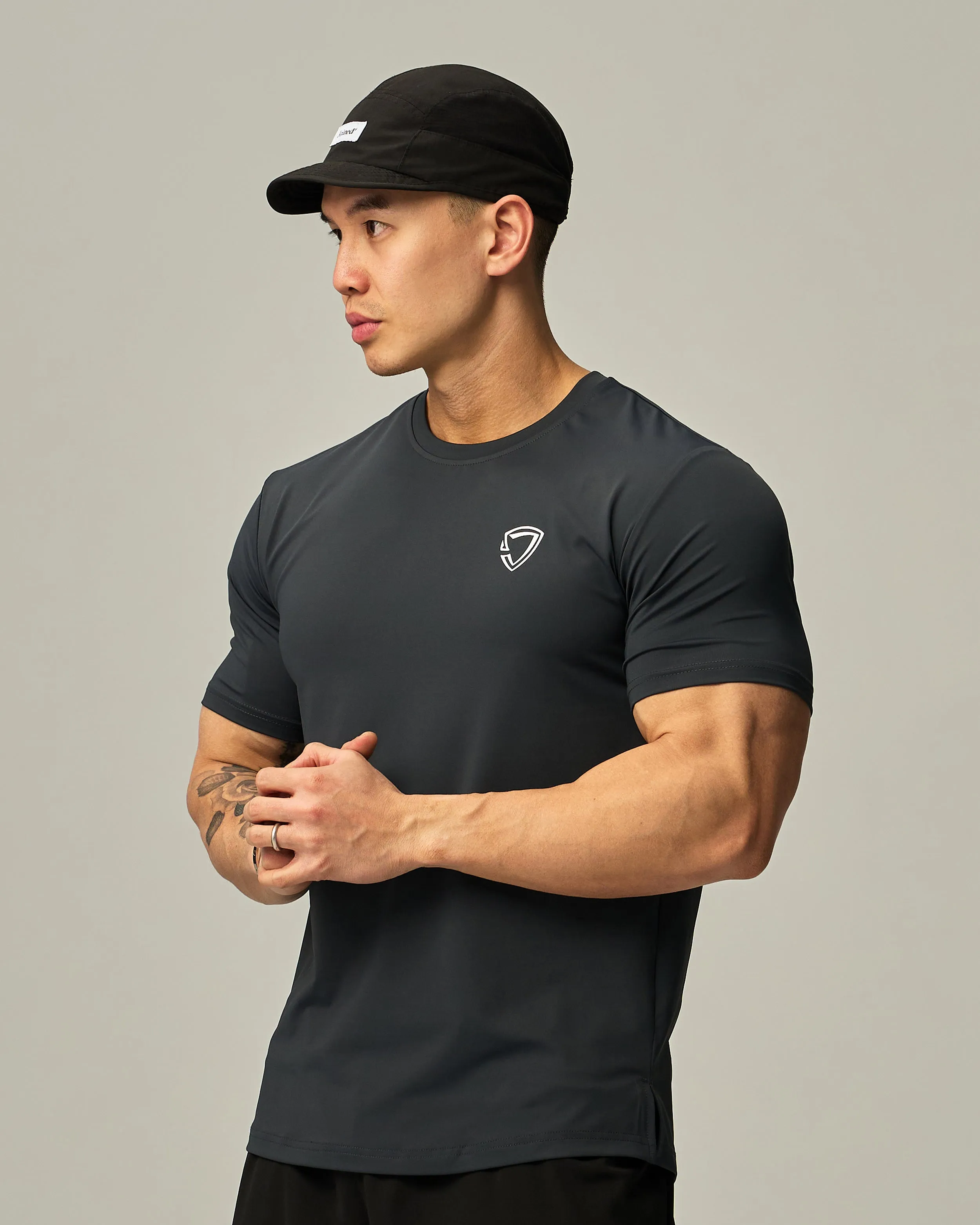 Badge Train Performance Tee