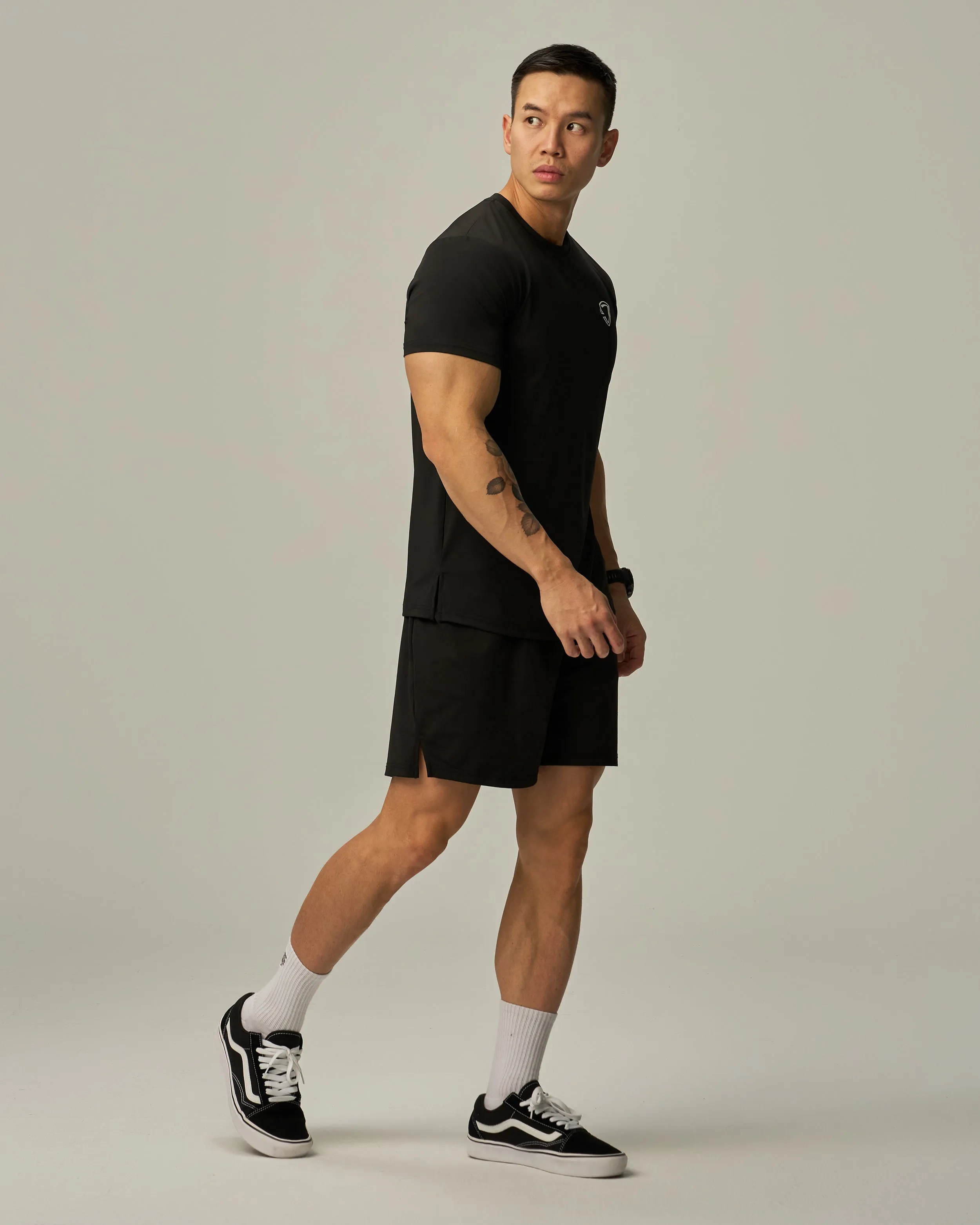 Badge Train Performance Tee