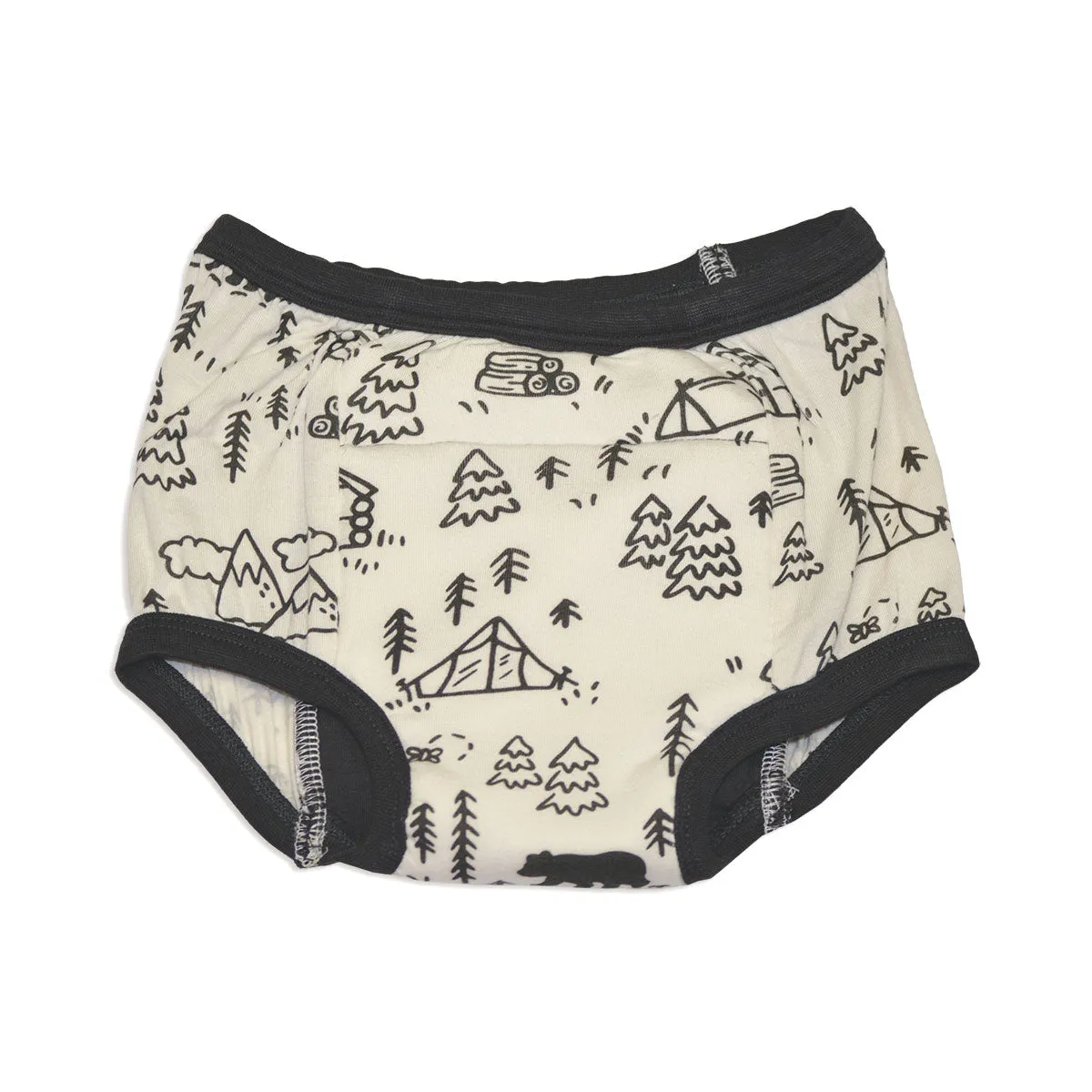 Bamboo Training Pants (Doodle Camp Print)