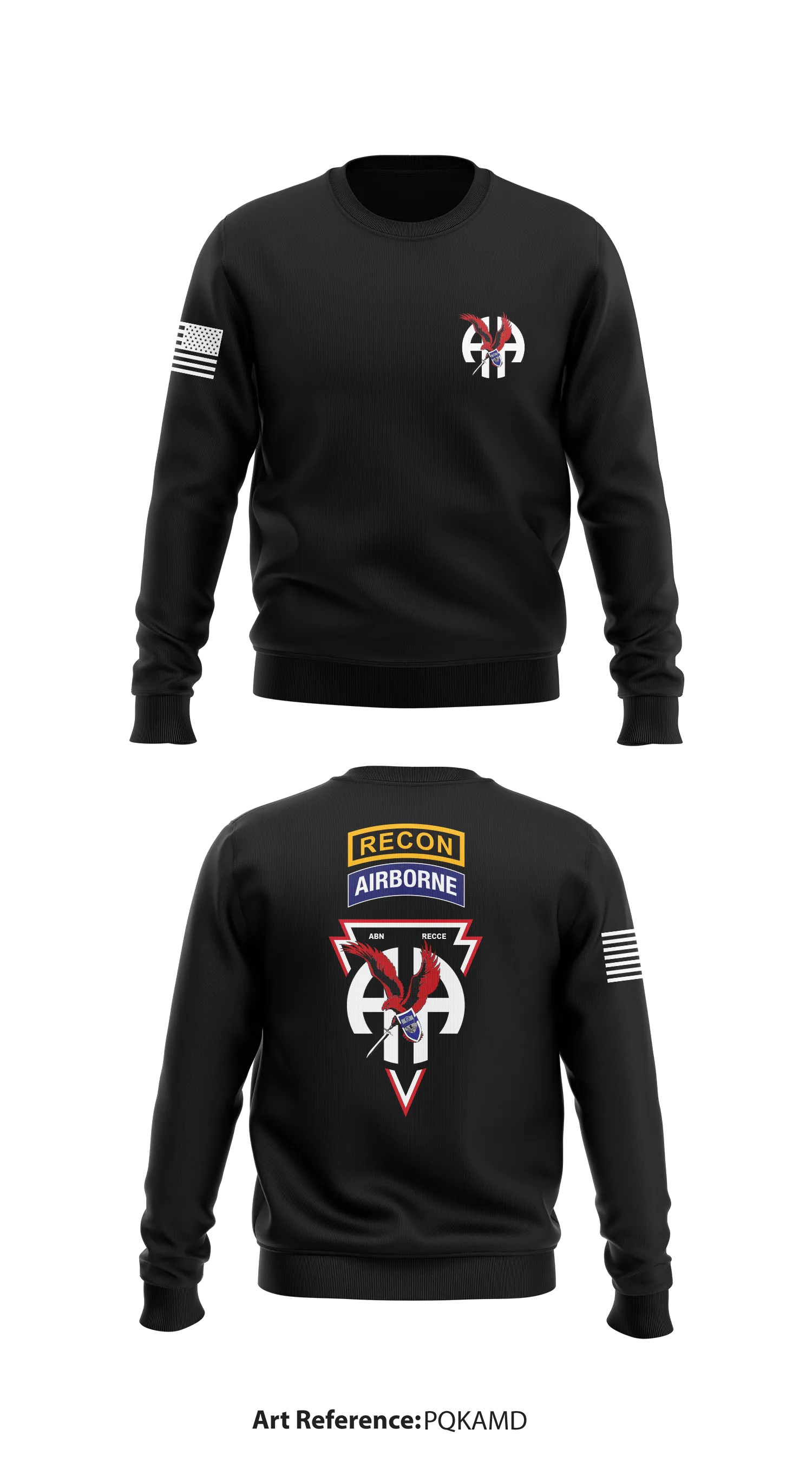 Battalion Reconnaissance Platoon Store 1 Core Men's Crewneck Performance Sweatshirt - pQkamd