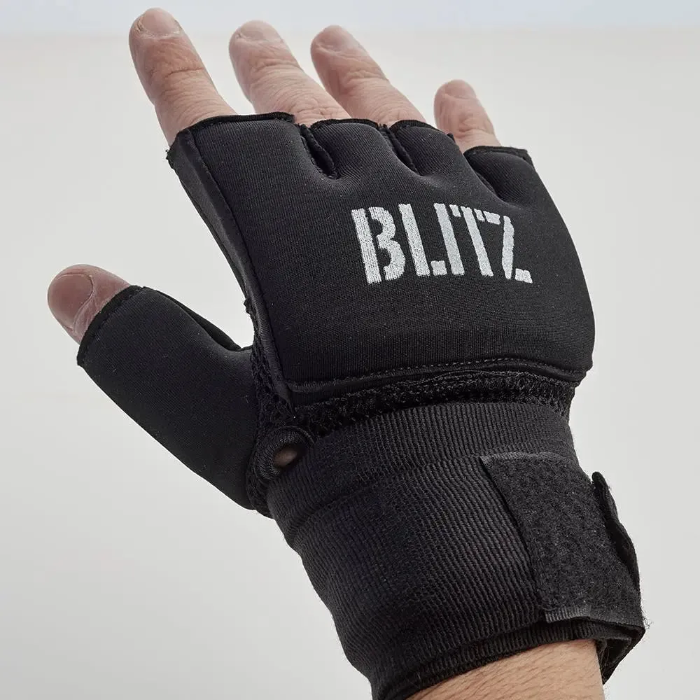 Blitz Sports Gel Hand Wraps - Black