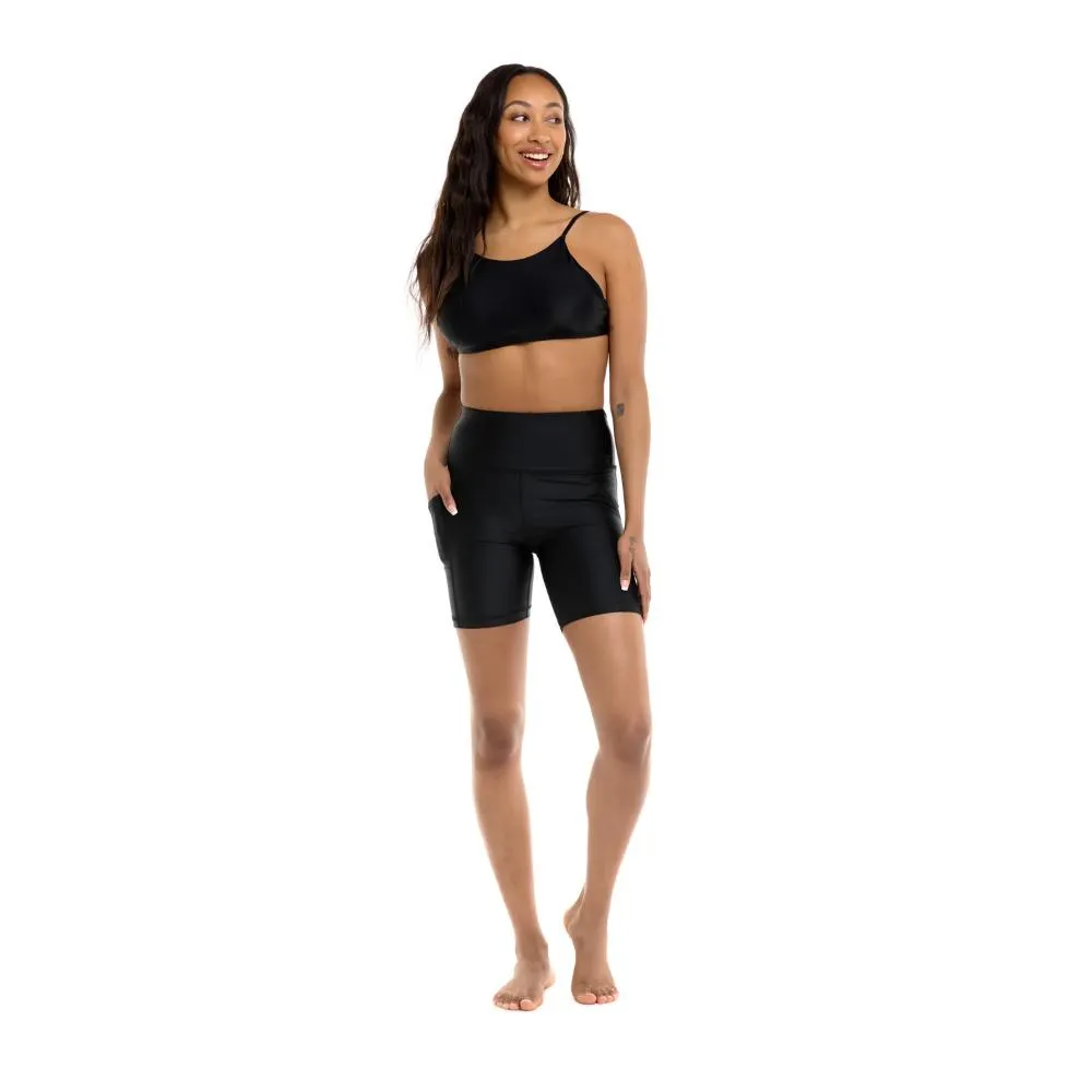BODY GLOVE SMOOTHIES SPIN BIKE SHORT BLACK