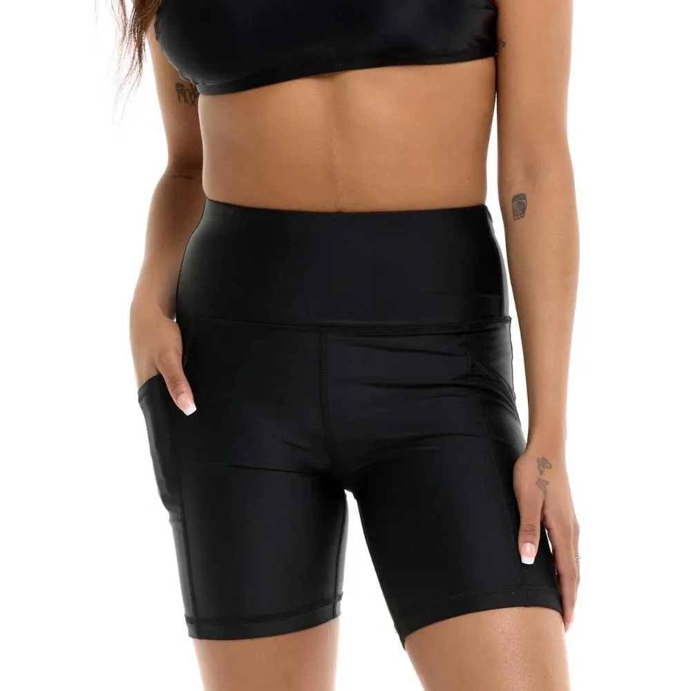 BODY GLOVE SMOOTHIES SPIN BIKE SHORT BLACK