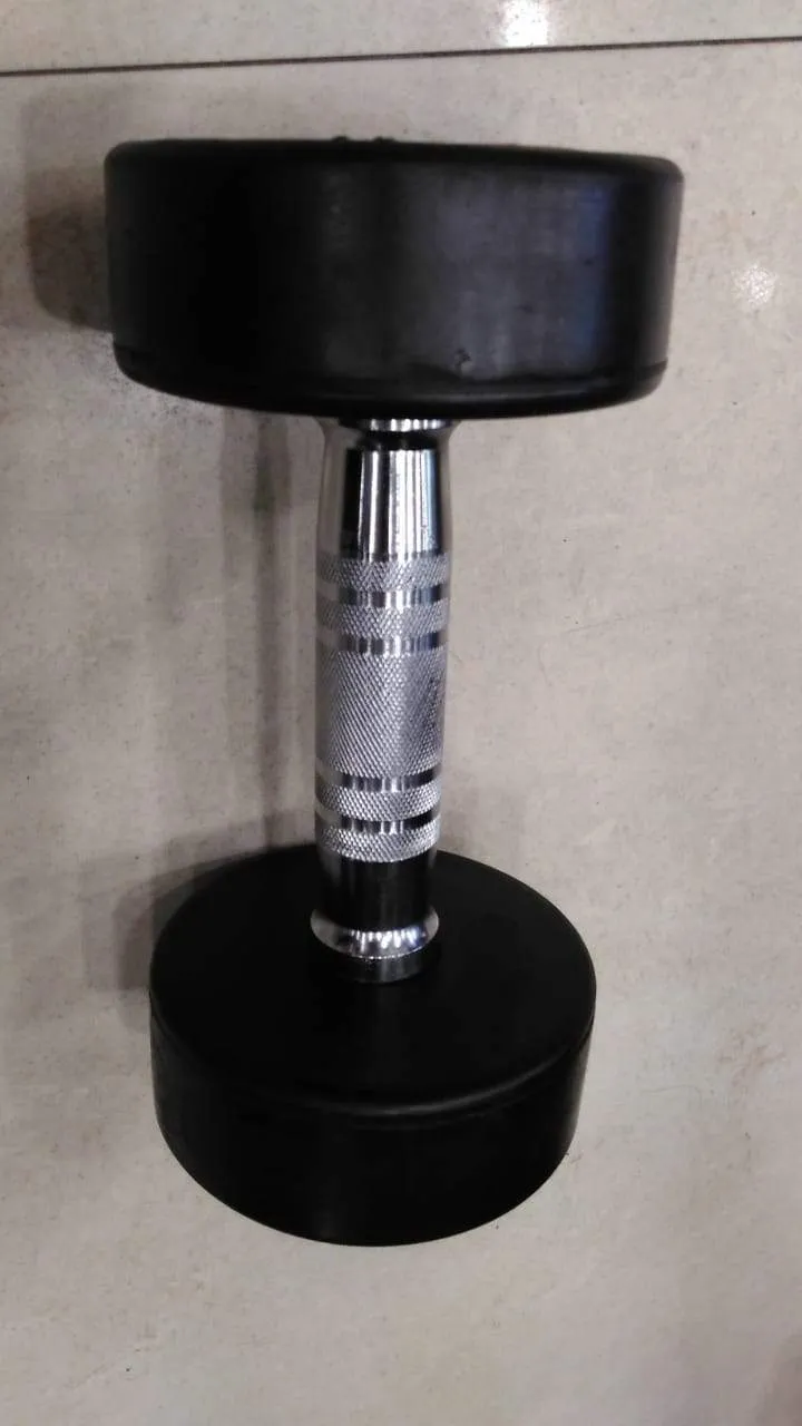 BOUNCER DUMBBELL SET (PACK OF 2) | Rubber Coated Dumbbells - 2.5 Kg to 35 Kg