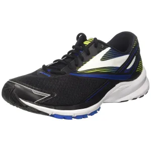 Brooks Launch 4 (Mens) - Black/Lapis Blue/Lime Popsicle