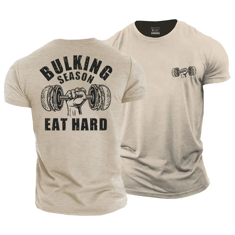 Bulking Season Graphic Men's Cotton T-Shirt