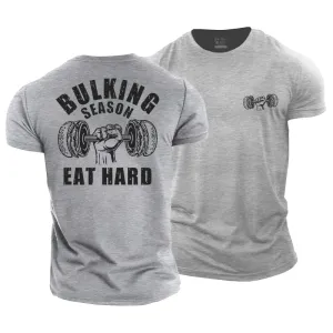 Bulking Season Graphic Men's Cotton T-Shirt