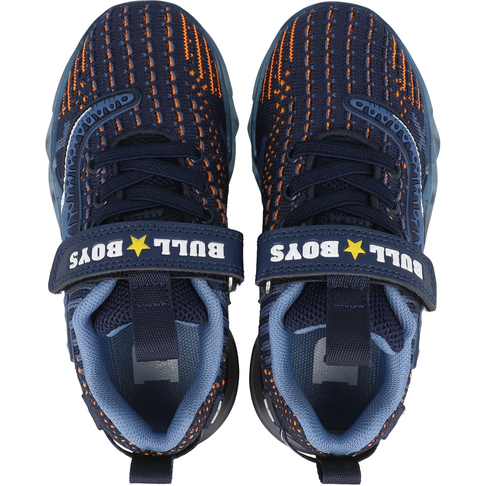 Bull Boys T-Rex Blue Kids Trainers