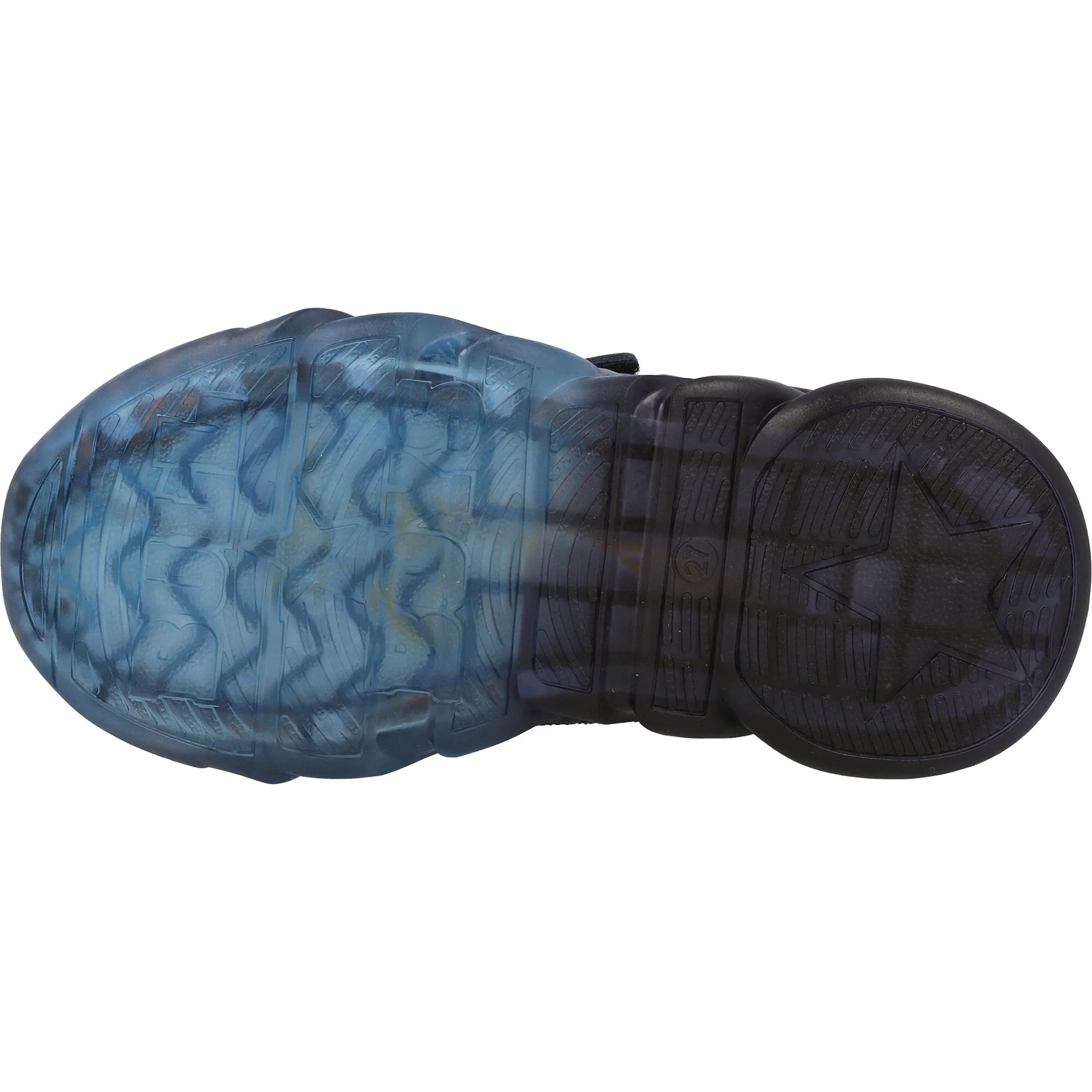 Bull Boys T-Rex Blue Kids Trainers