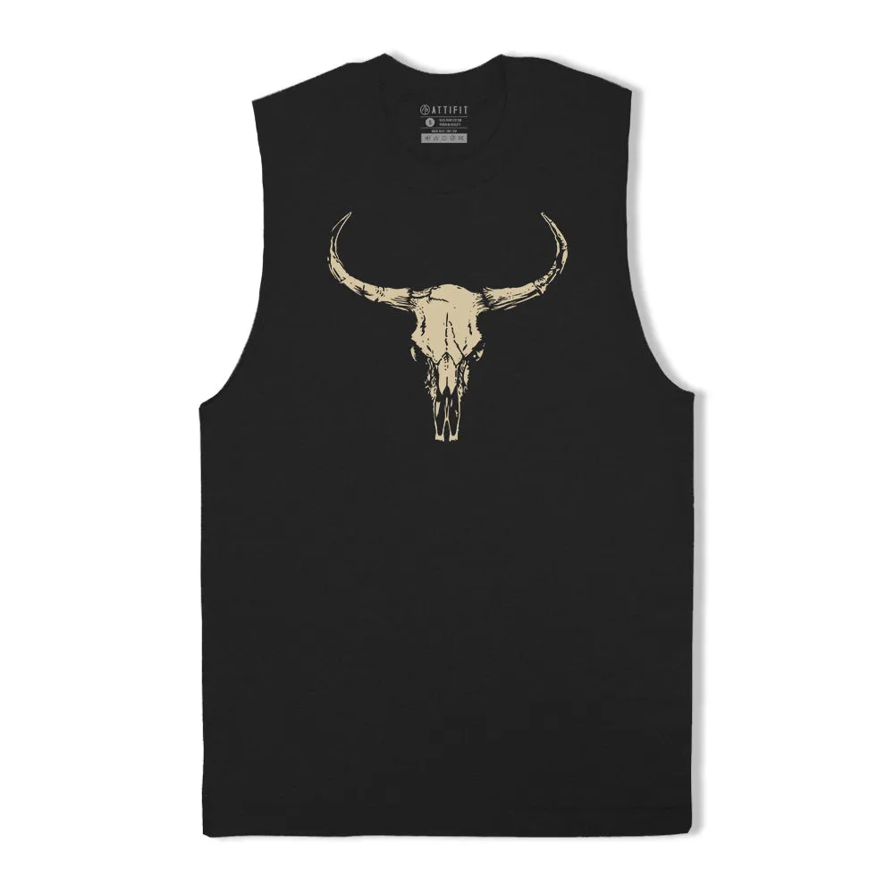 Bull Skull Tank