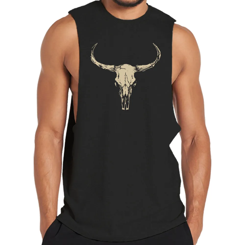 Bull Skull Tank